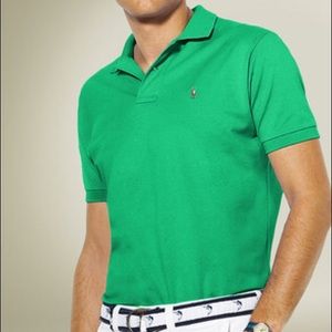 Polo by RL men’s L green short sleeve polo